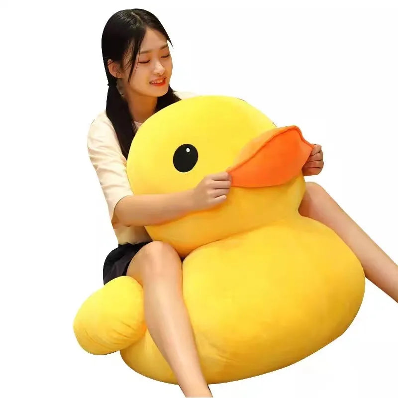 Big Yellow Duck Mini Plush Dolls Toy Cute Soft Cartoon Stuffed Animal Toys Birthday Gifts for Children Kids Baby Festival Girl