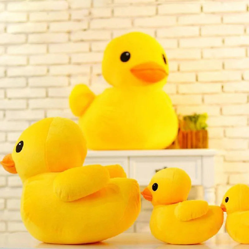 Big Yellow Duck Mini Plush Dolls Toy Cute Soft Cartoon Stuffed Animal Toys Birthday Gifts for Children Kids Baby Festival Girl