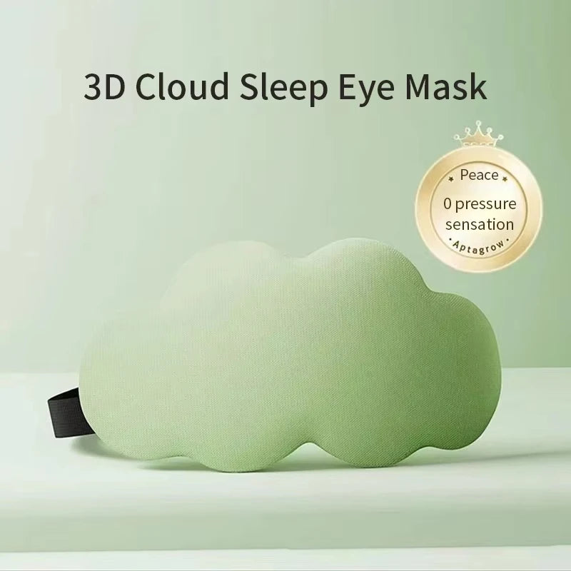 6D Cloud Eye Mask Sleep Blackout Breathable Three-Dimensional Eye Mask Men and Women Nap Exquisite Sleep Special Eye Masks
