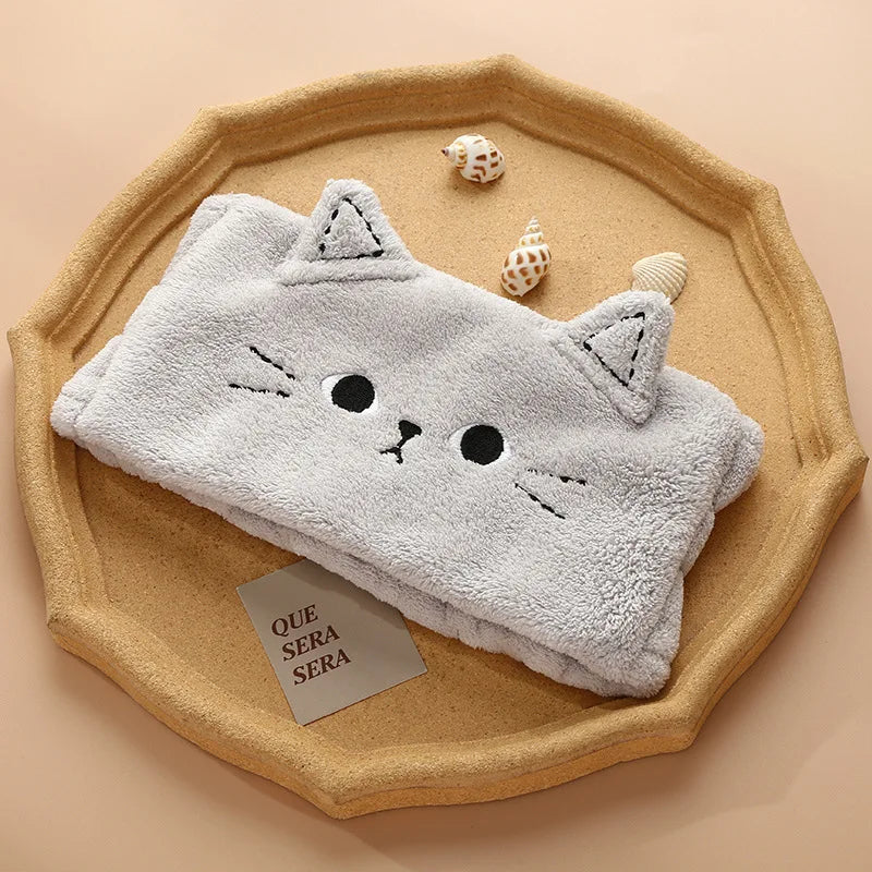 1Pair Cartoon Face Wash Wrist Strap Sweat Band Towel Band Flexible Absorbent Wrist Strap Reusable for Face Wash Comfortable