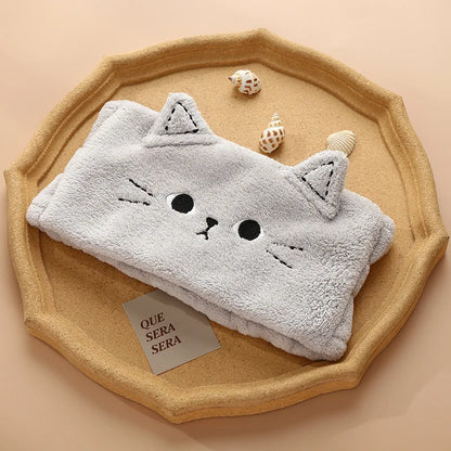 1Pair Cartoon Face Wash Wrist Strap Sweat Band Towel Band Flexible Absorbent Wrist Strap Reusable for Face Wash Comfortable