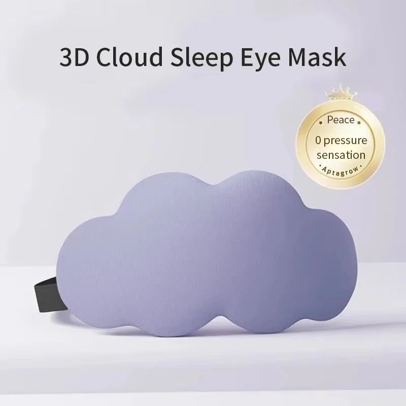 6D Cloud Eye Mask Sleep Blackout Breathable Three-Dimensional Eye Mask Men and Women Nap Exquisite Sleep Special Eye Masks
