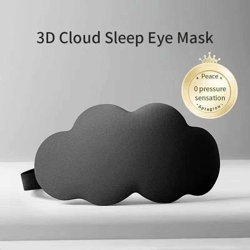 6D Cloud Eye Mask Sleep Blackout Breathable Three-Dimensional Eye Mask Men and Women Nap Exquisite Sleep Special Eye Masks