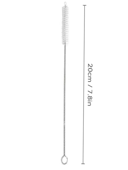 1/5/7PCS Bear Glass Straw Set, Reusable Bent Straws for Milk Tea Cocktails Iced Drinks, Cozy Vibes Dessert Shop Date Gift