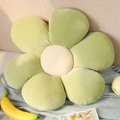 30-65cm Kawaii Colorful Flower Plush Pillow Cushion Soft Sunflower Plant Mat Stuffed Sofa Bed Sleeping Back Cushion Decor Gifts
